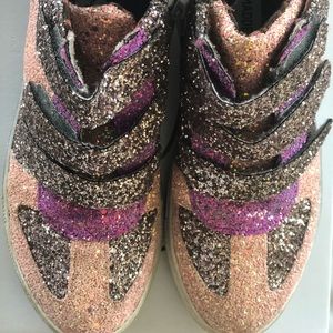 Multi Glitter Steve Madden Girls Size 3